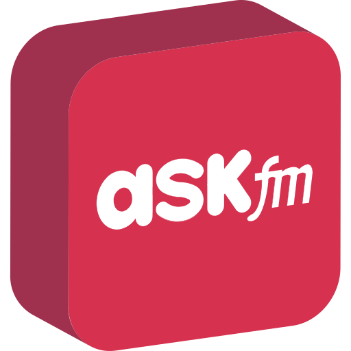 Ask fm, media, network, social icon